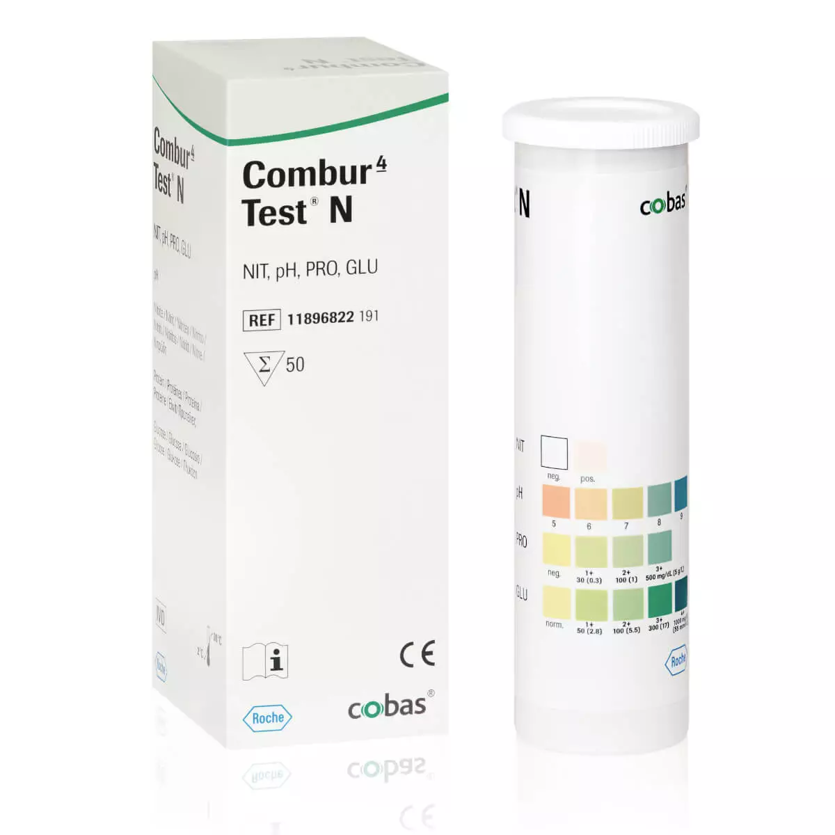  Bandelettes de test urinaire Combur