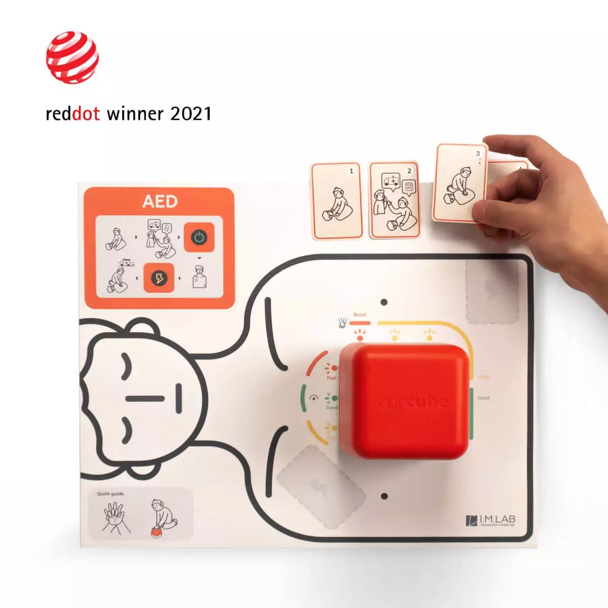 cprCUBE 2 Reanimatietrainer cprCUBE 2 Reanimatietrainer
