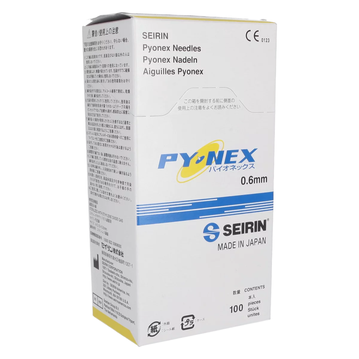 New Pyonex Acupunctuurnaalden  New Pyonex Acupunctuurnaalden