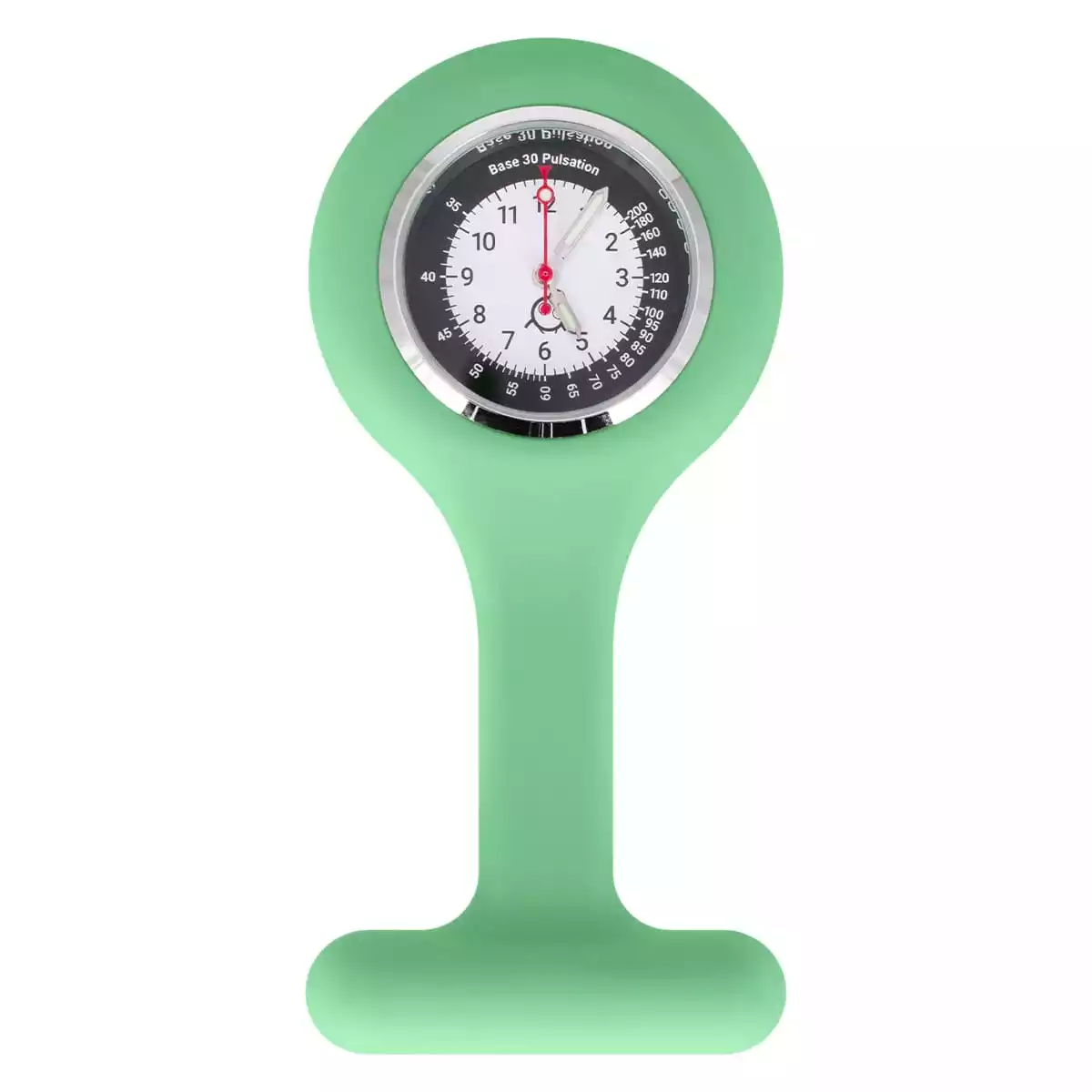 Montre infirmière en silicone avec clip « Tic » Montre infirmière en silicone avec clip « Tic »