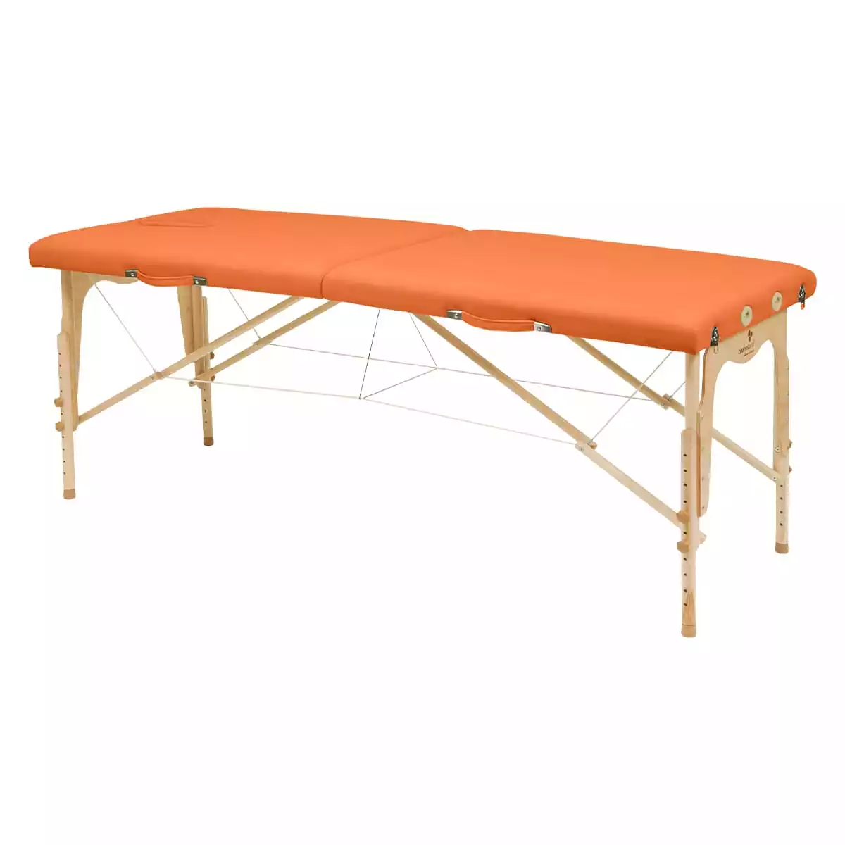In hoogte verstelbare koffer massagebank In hoogte verstelbare koffer massagebank