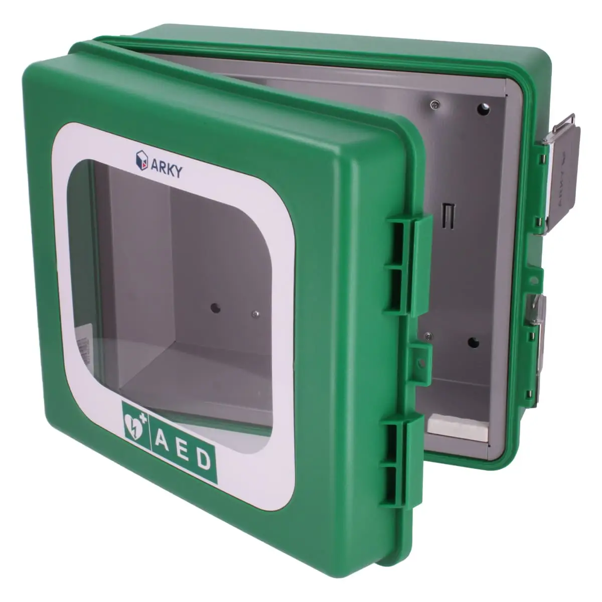 AED-kast voor buiten met alarm AED-kast voor buiten met alarm