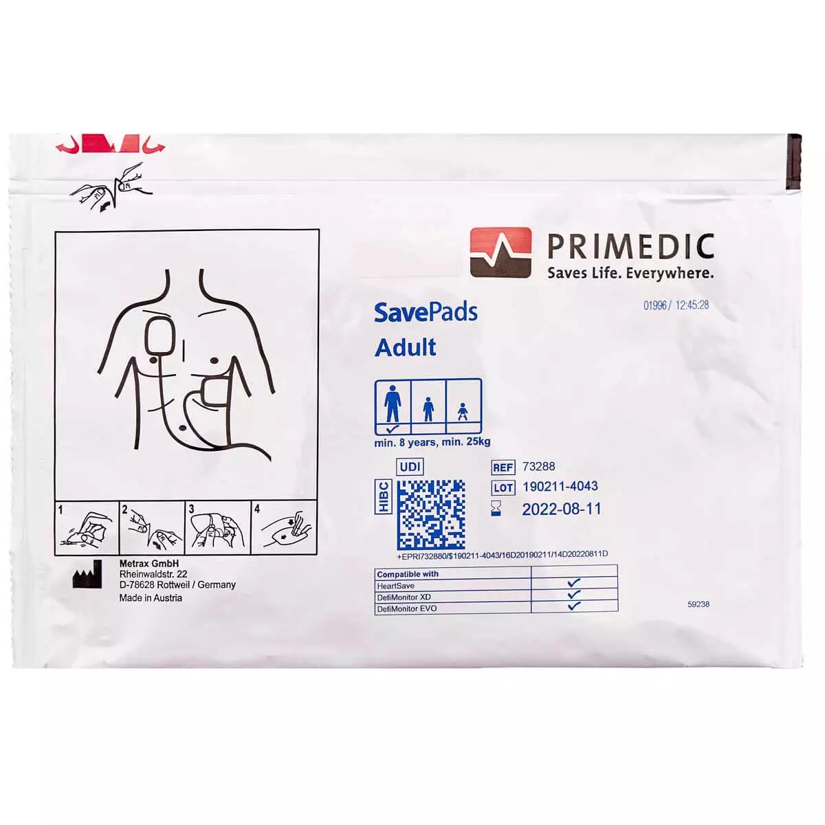  SavePads elektrodenset