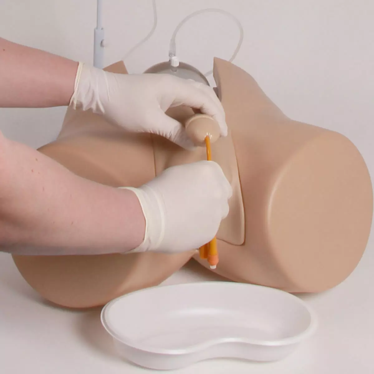  Katheterisatiemodel met genitale inserts