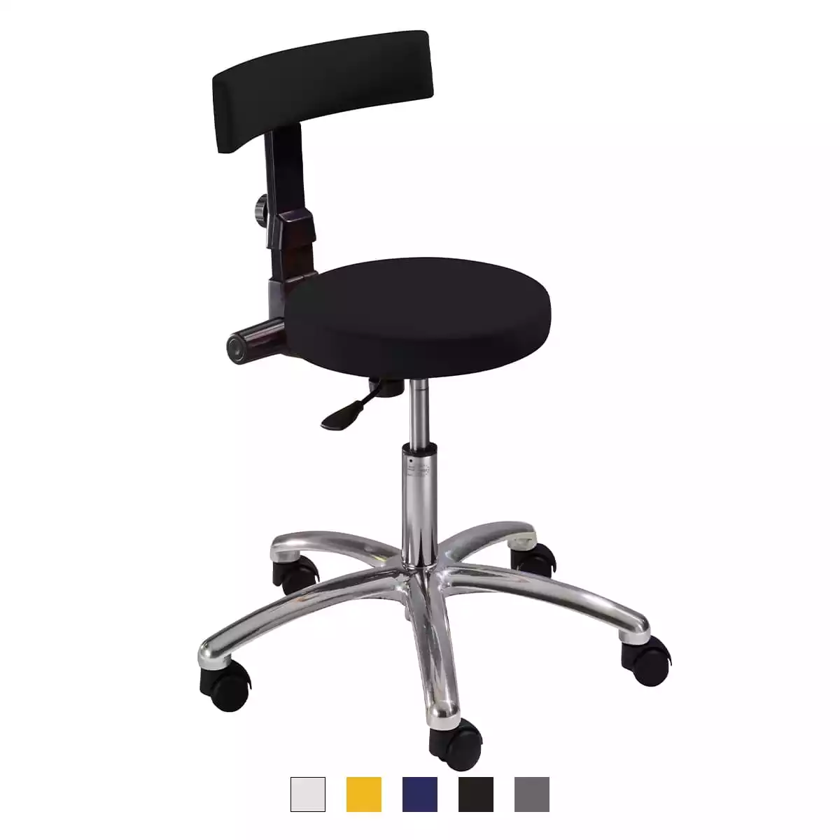  Ecco-Cromo laboratoriumstoel