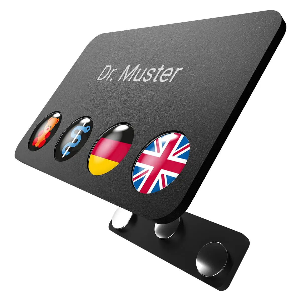  Magnetisch naamplaatje "DocTag"