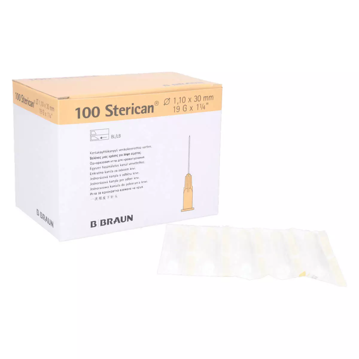  Sterican canules voor bloedafname