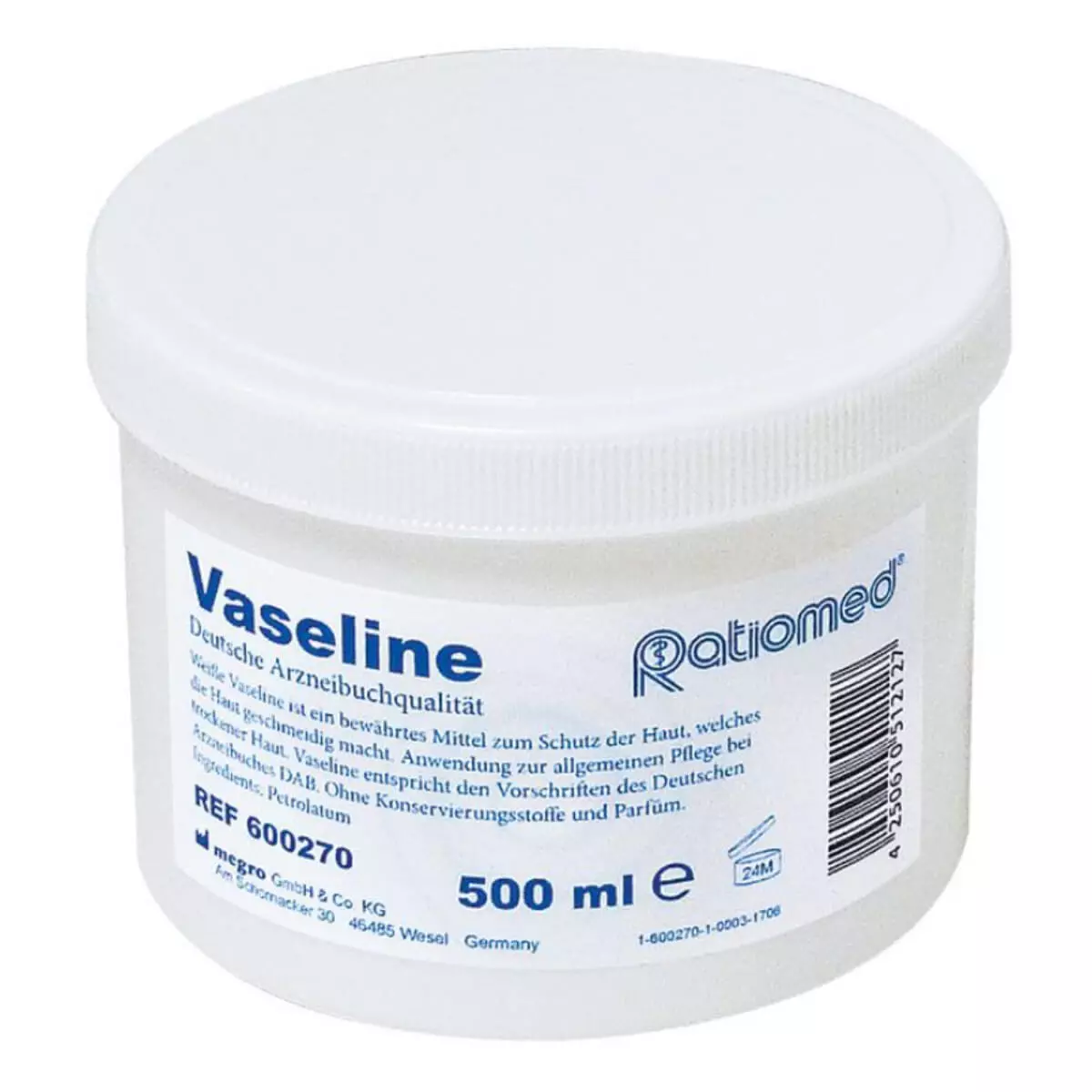  Vaseline DAB ratiomed