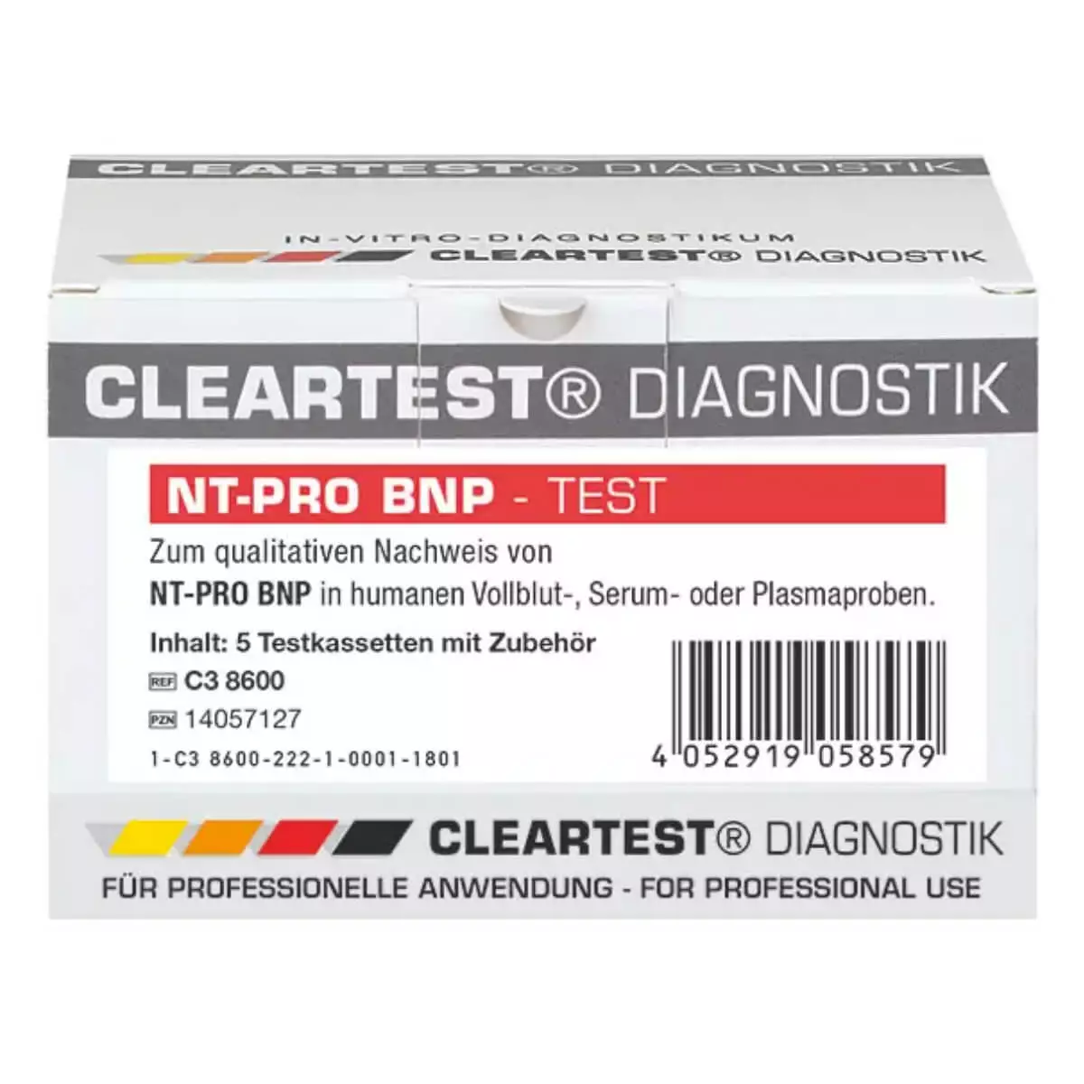  Cleartest NT-pro BNP - Marqueur d'insuffisance cardiaque