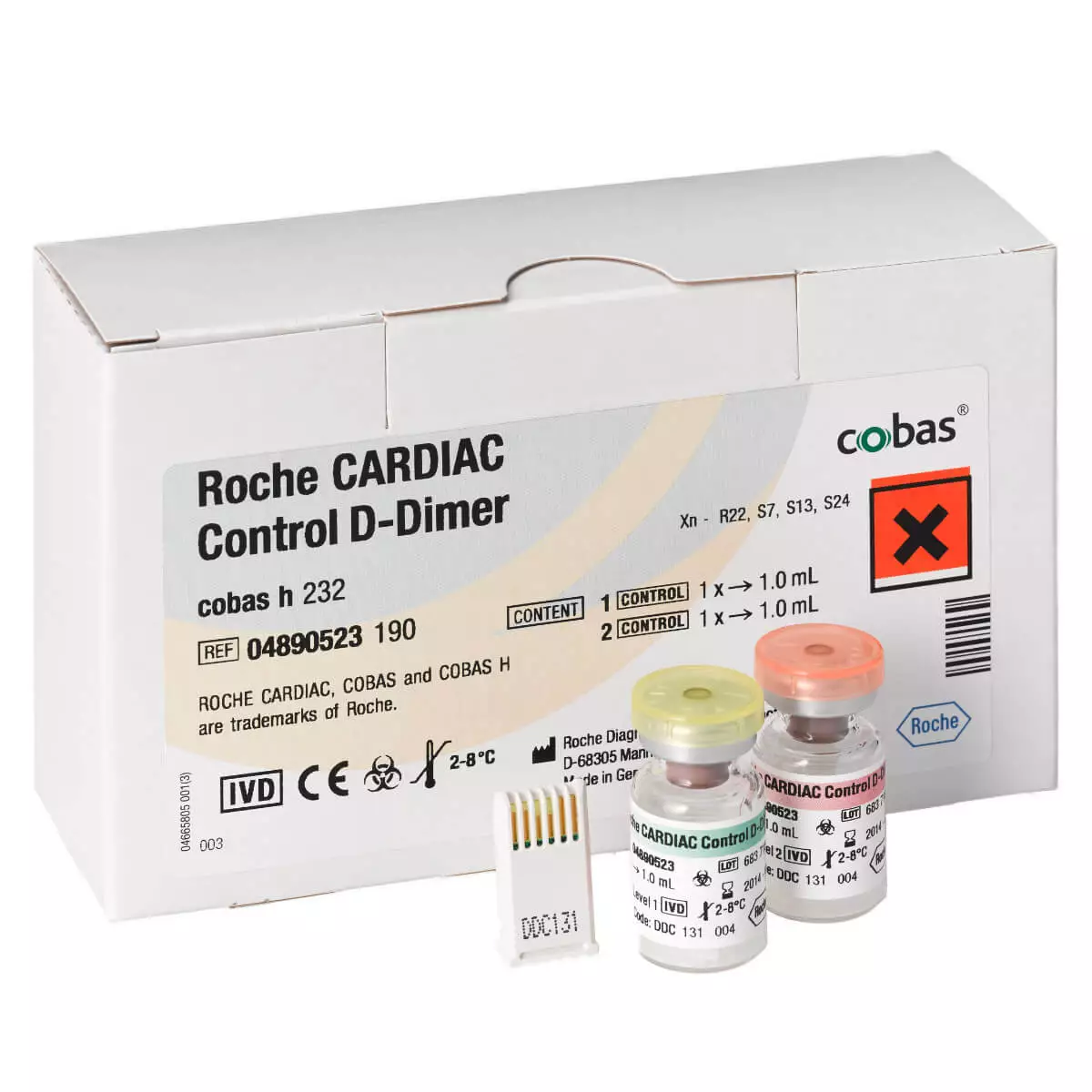  CARDIAC Controle voor cobas h 232