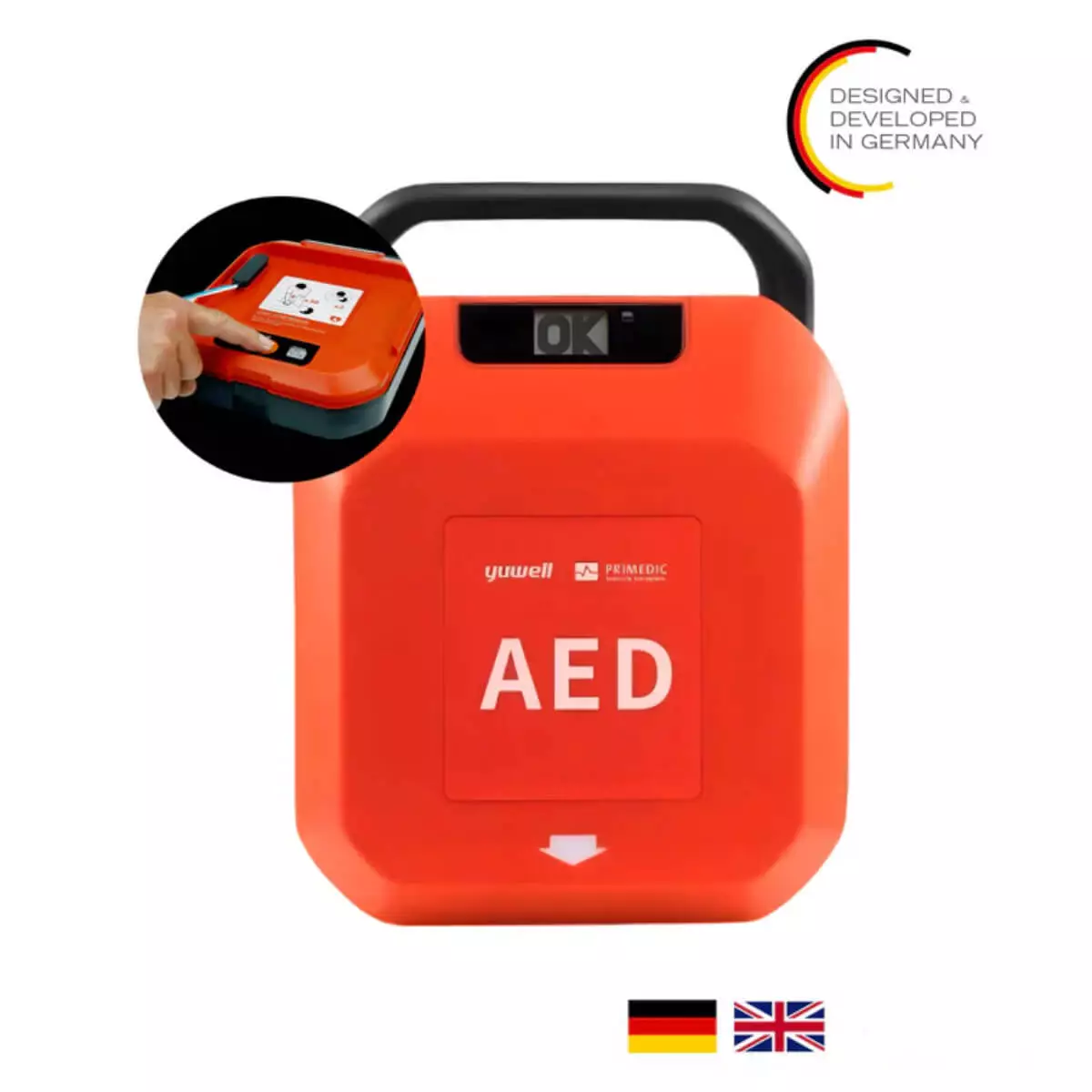  Semiautomatische AED HeartSave Y 
