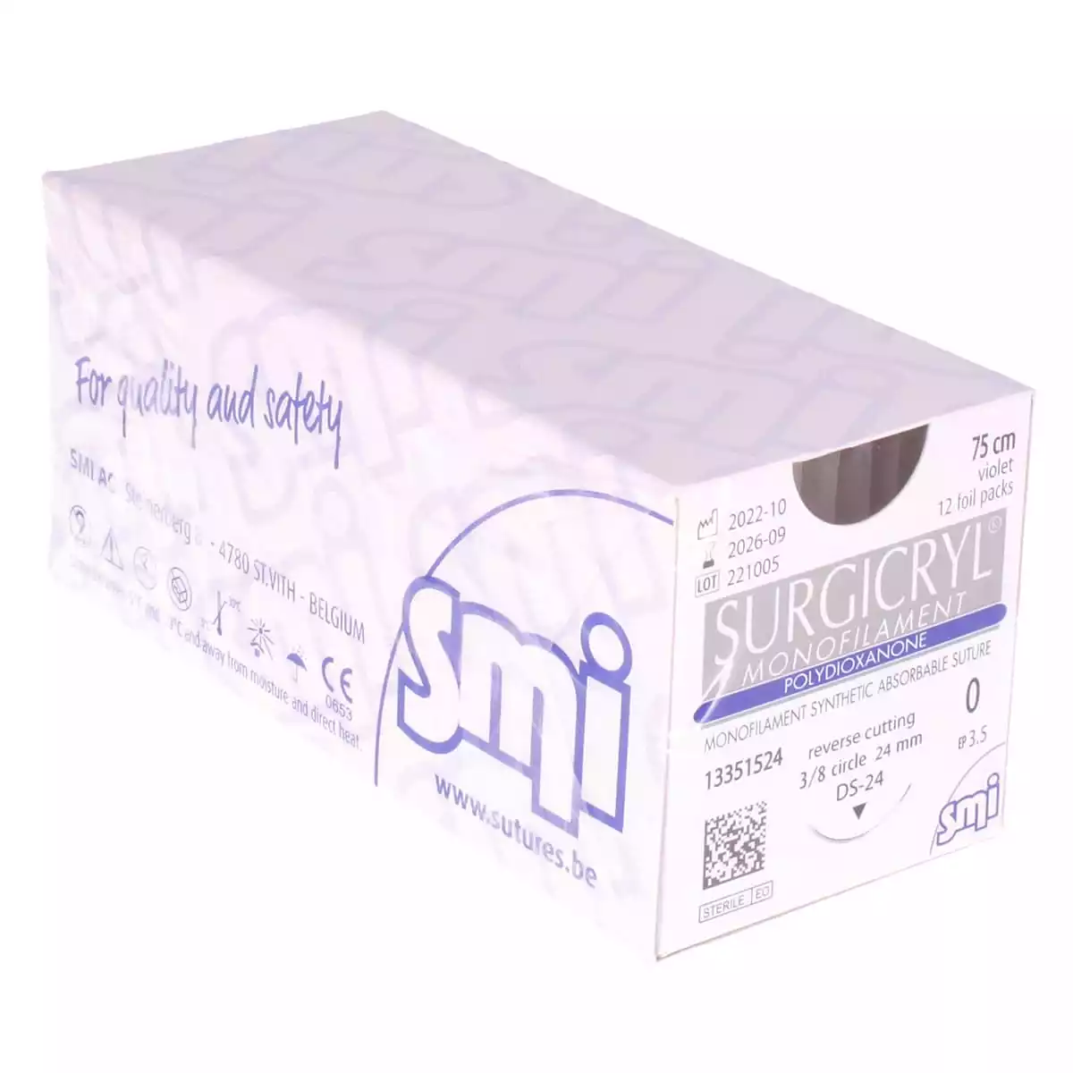  Surgicryl monofilament hechtmateriaal