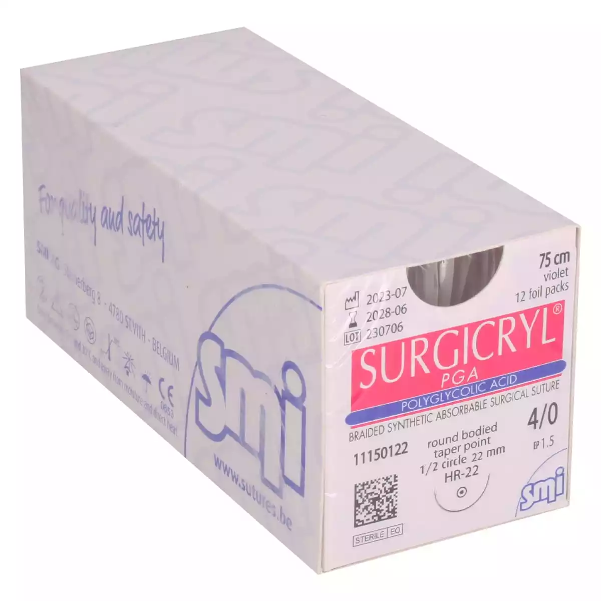  Matériel de suture Surgicryl PGA