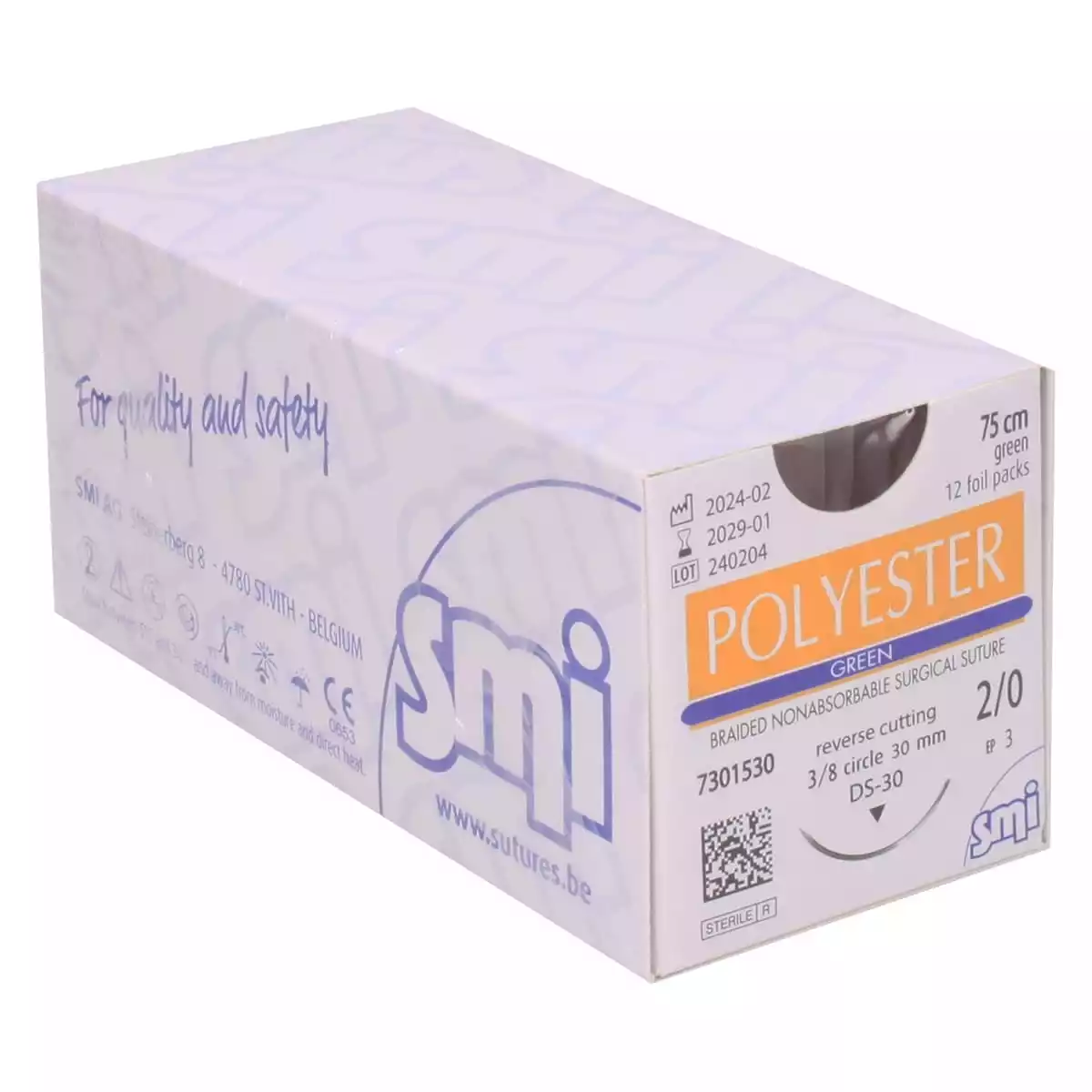 Matériel de suture Polyester Green
