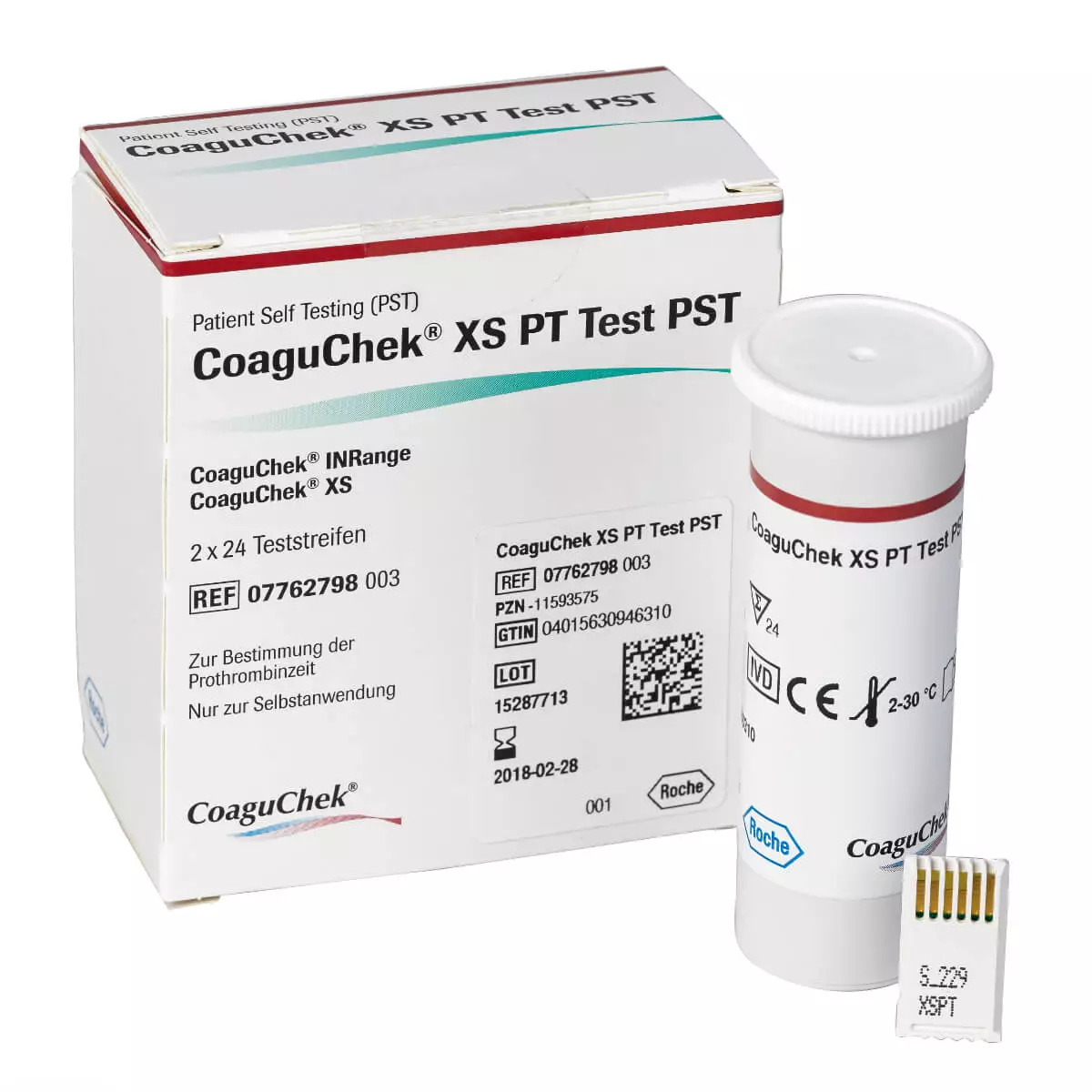  CoaguChek XS PT Test PST