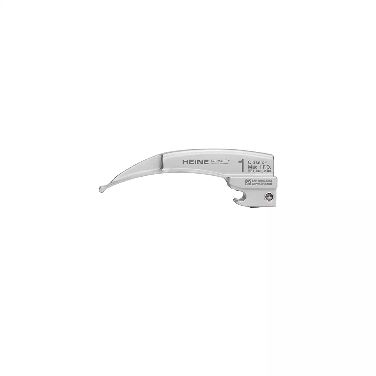  Lame HEINE Classic+ Fibre Optique (F.O.) selon Macintosh