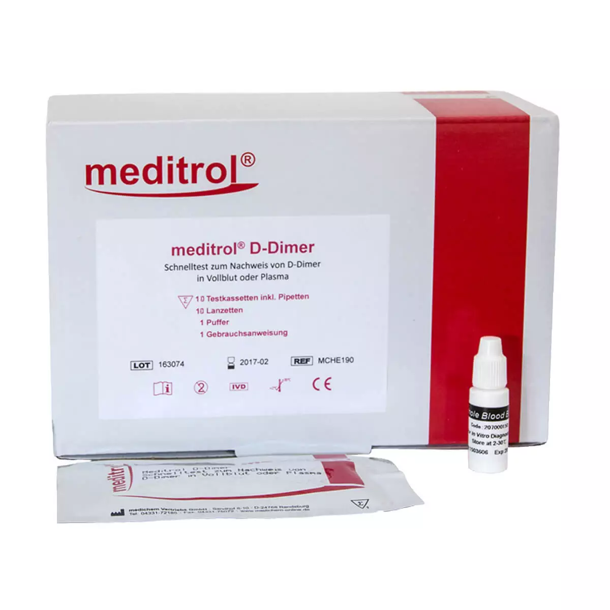 Meditrol D-dimeertest Meditrol D-dimeertest
