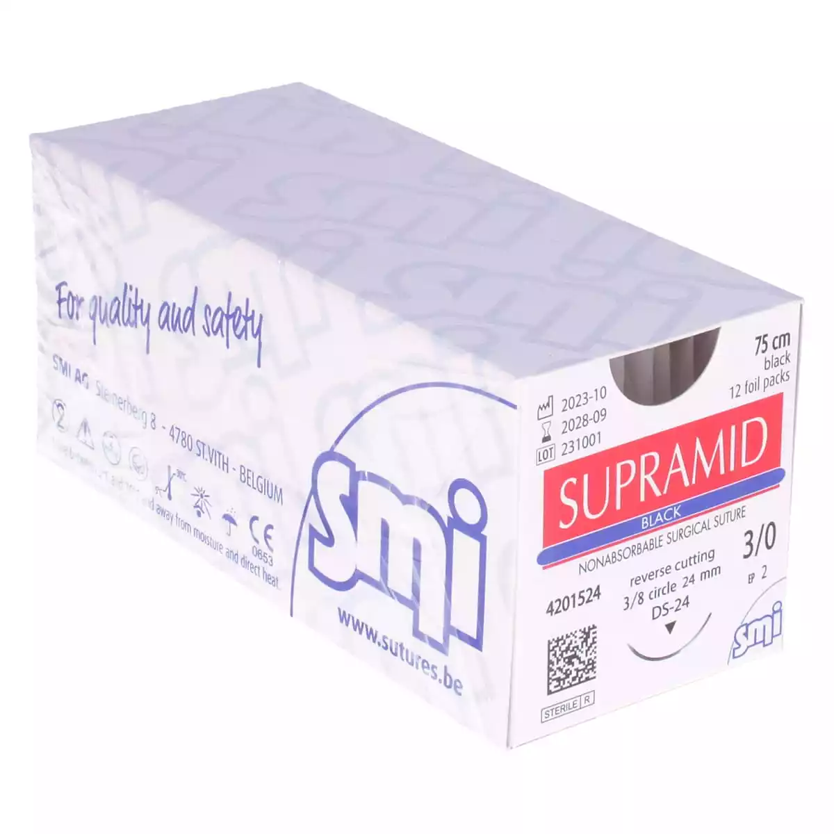 Supramide Zwart Nahtmateriaal Supramide Zwart Nahtmateriaal