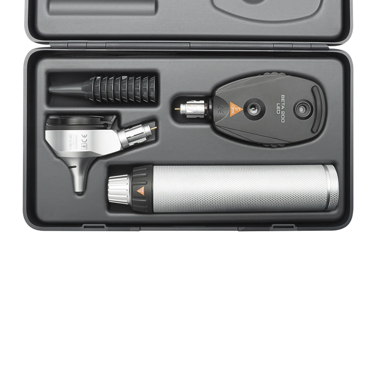  Set d’otoscope HEINE BETA 400 LED F.O. et d’ophtalmoscope HEINE BETA 200 LED