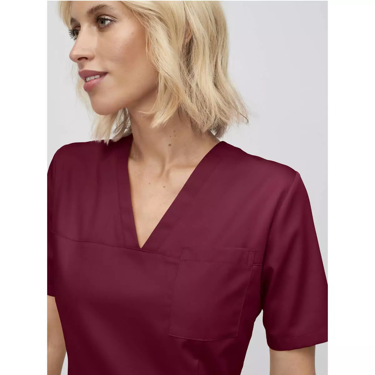 Slip-on tuniek Roma met V-hals voor dames Slip-on tuniek Roma met V-hals voor dames