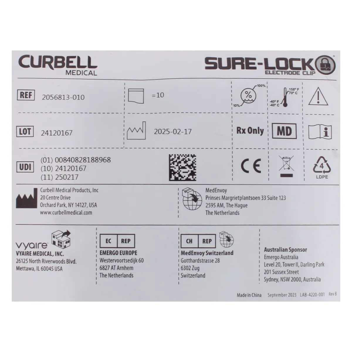 Sure-Lock ECG-clips Sure-Lock ECG-clips