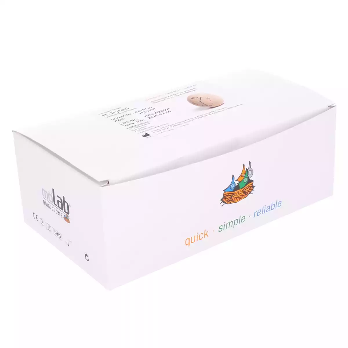  Test sanguin H. pylori mö-quick