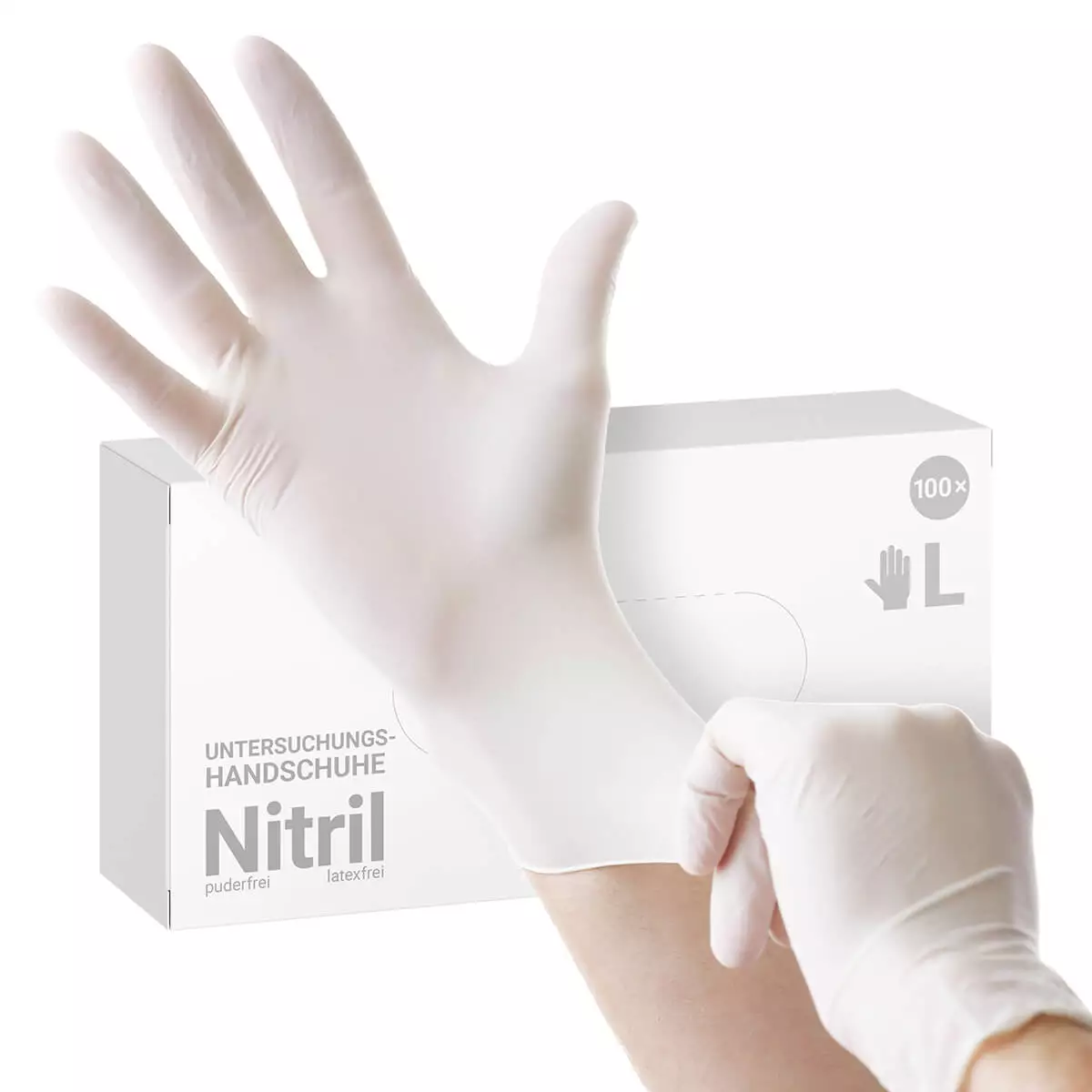  Gants en nitril sans poudre