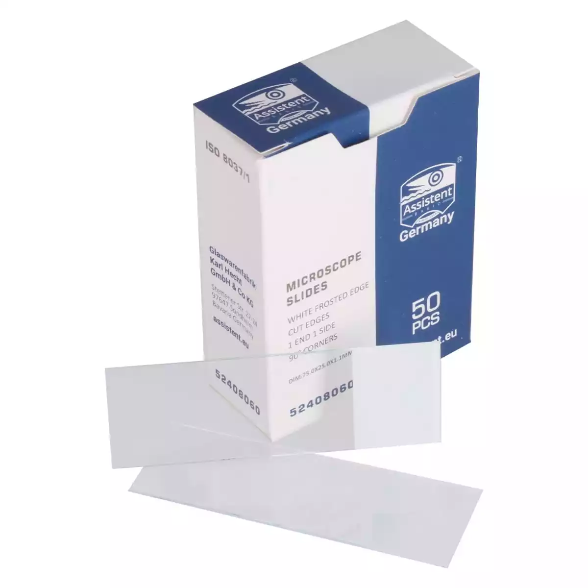  Voorwerpglaasjes met of zonder label