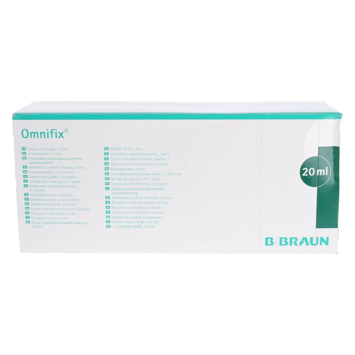 Seringue jetable Omnifix Luer Lock Solo Seringue jetable Omnifix Luer Lock Solo