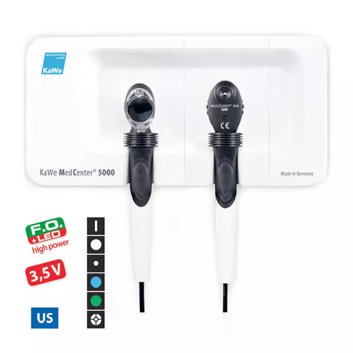 MedCenter 5000 Set met Piccolight E56 & F.O. LED