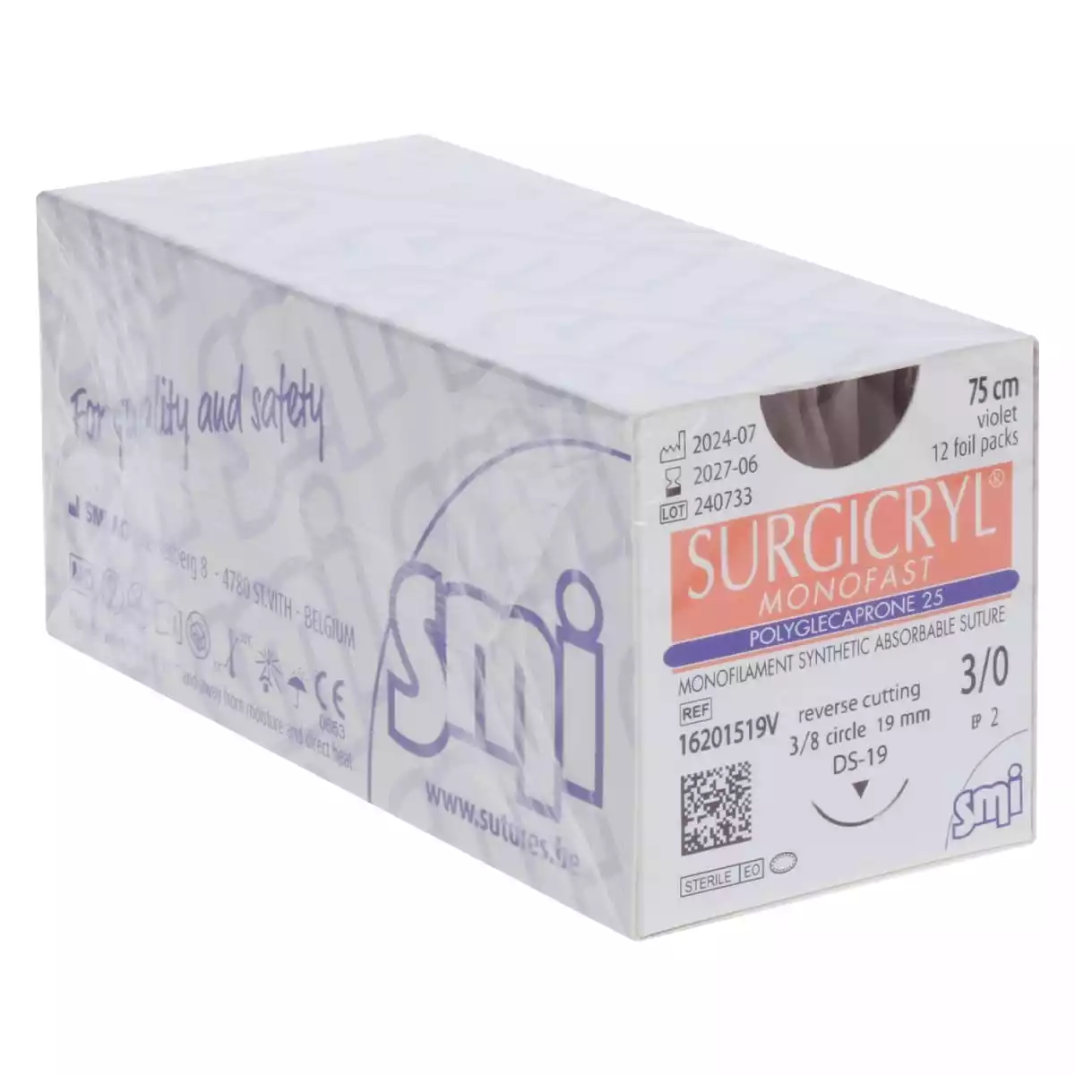 Fil de suture Surgicryl Monofast Fil de suture Surgicryl Monofast