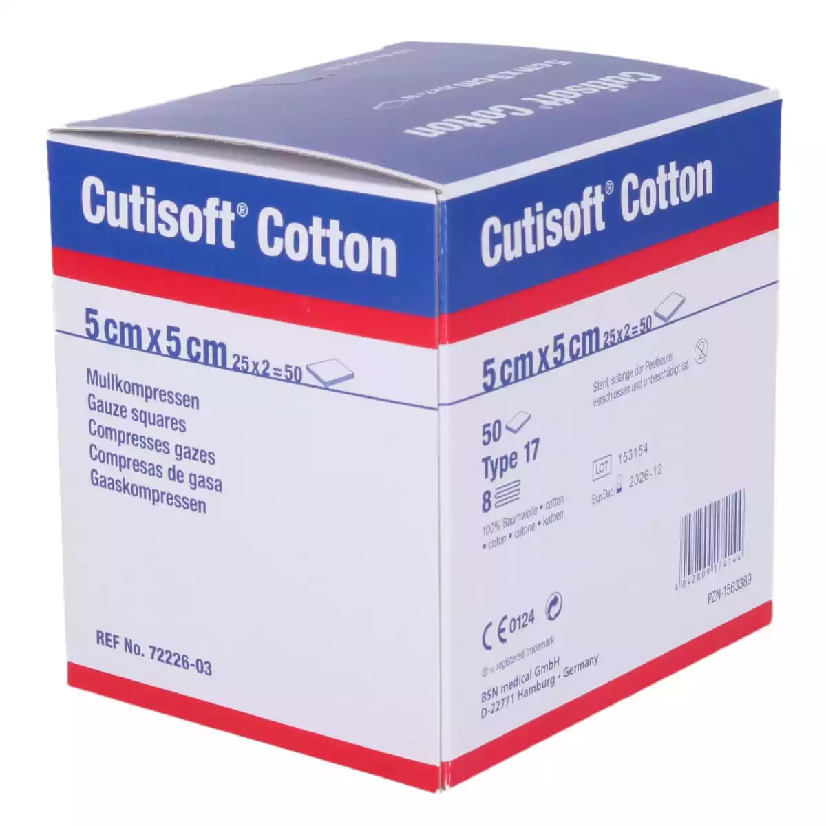 Cutisoft Cotton kompressen  Cutisoft Cotton kompressen