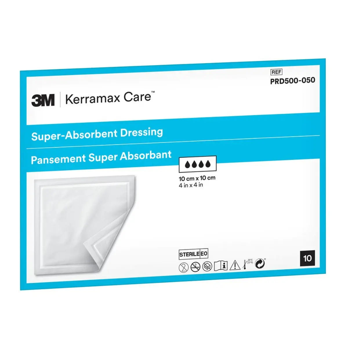 Kerramax Care super absorberende wondafdekking Kerramax Care super absorberende wondafdekking
