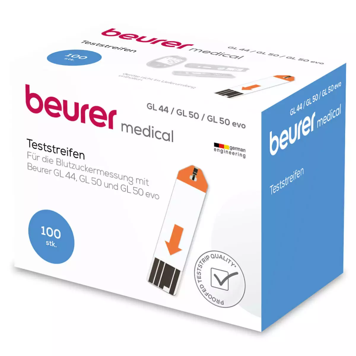  Bloedglucose teststrips