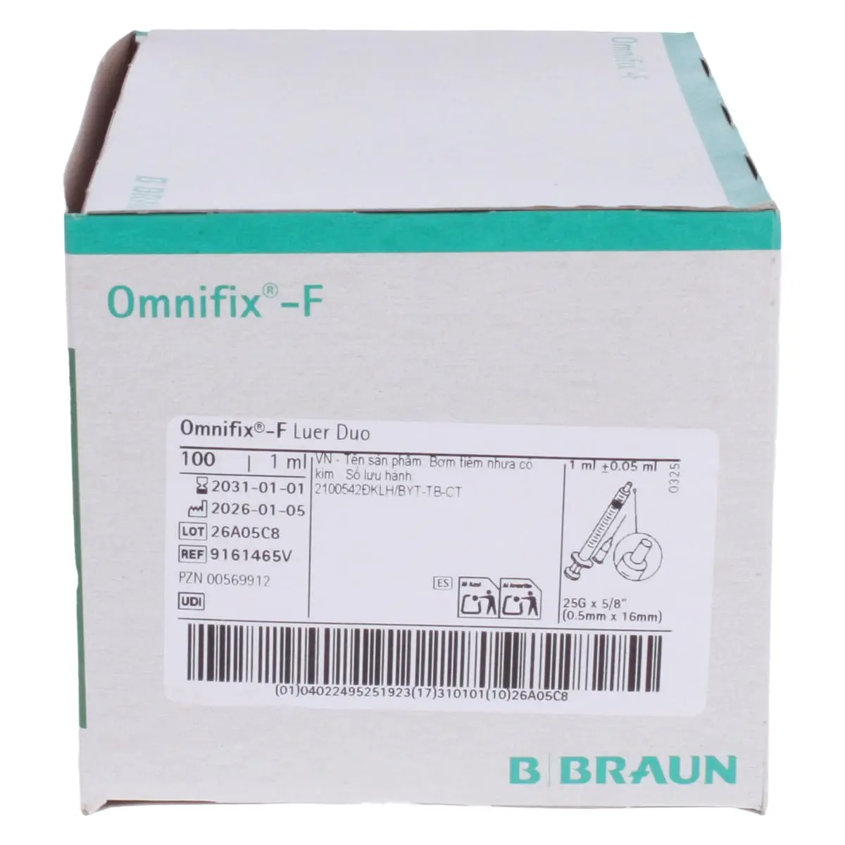 Seringues à dosage fin Omnifix-F Seringues à dosage fin Omnifix-F