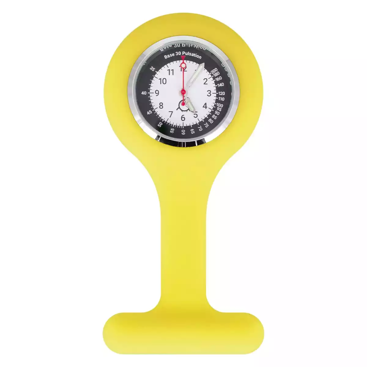 Montre infirmière en silicone avec clip « Tic » Montre infirmière en silicone avec clip « Tic »