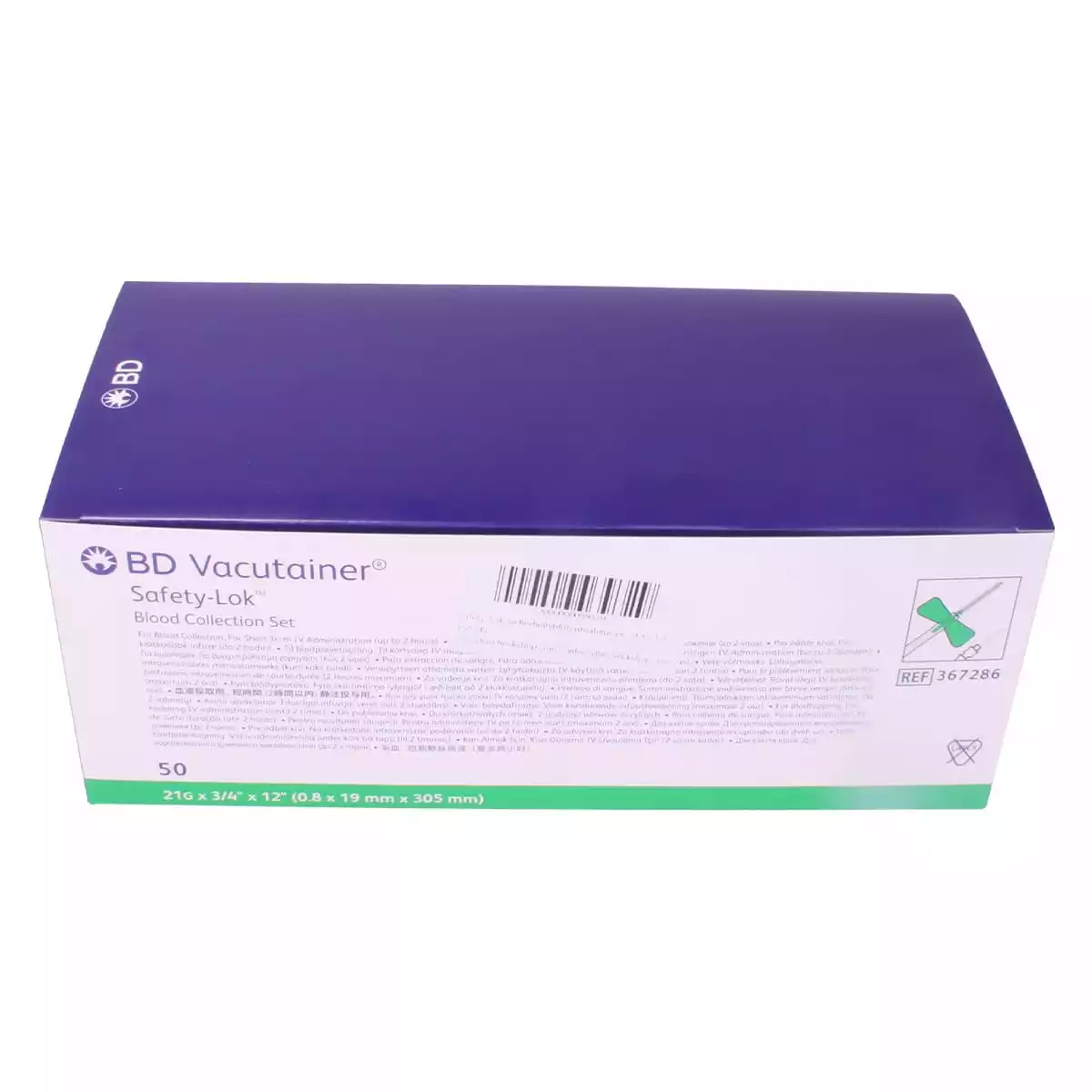 Vacutainer Safety-Lok bloedafnameset  Vacutainer Safety-Lok bloedafnameset