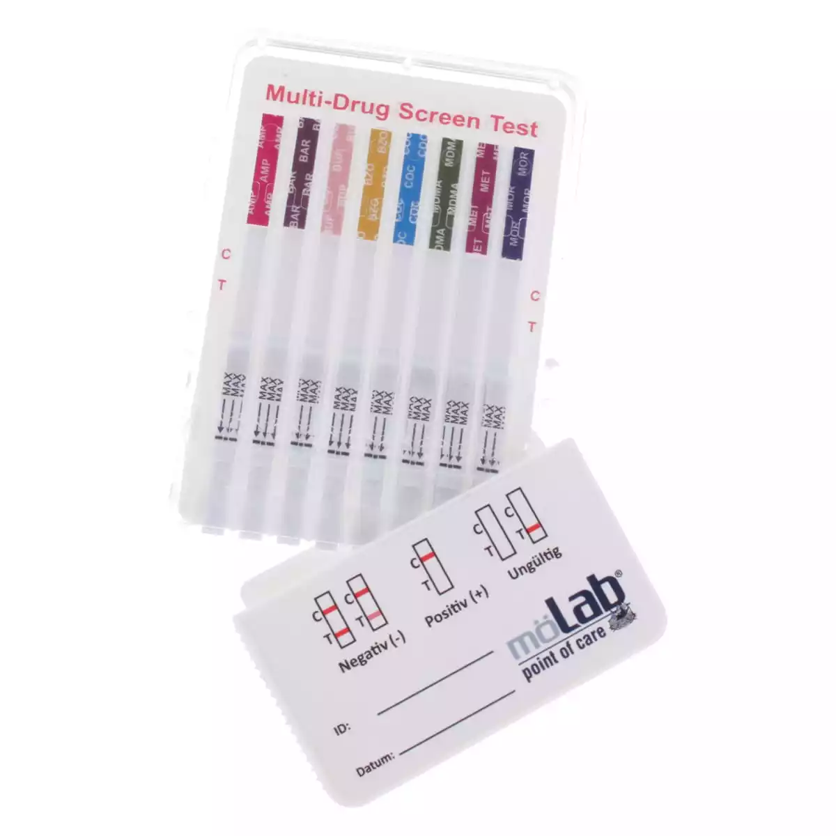  Test rapide de dépistage de drogues OneSecond Multi-Dip