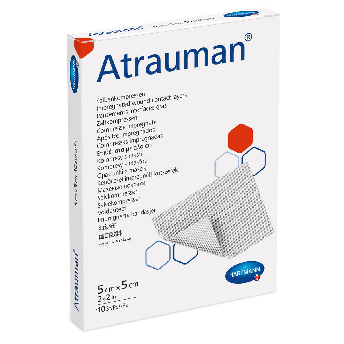 HARTMANN Pansements interfaces gras Atrauman 5 x 5 cm/10 pièces achat ...