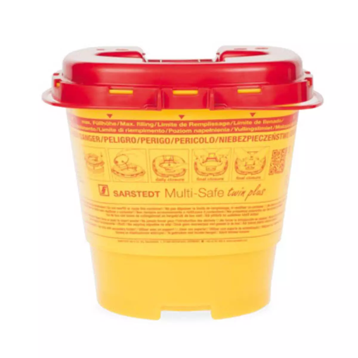  Récipient d'élimination Multi-Safe twin plus