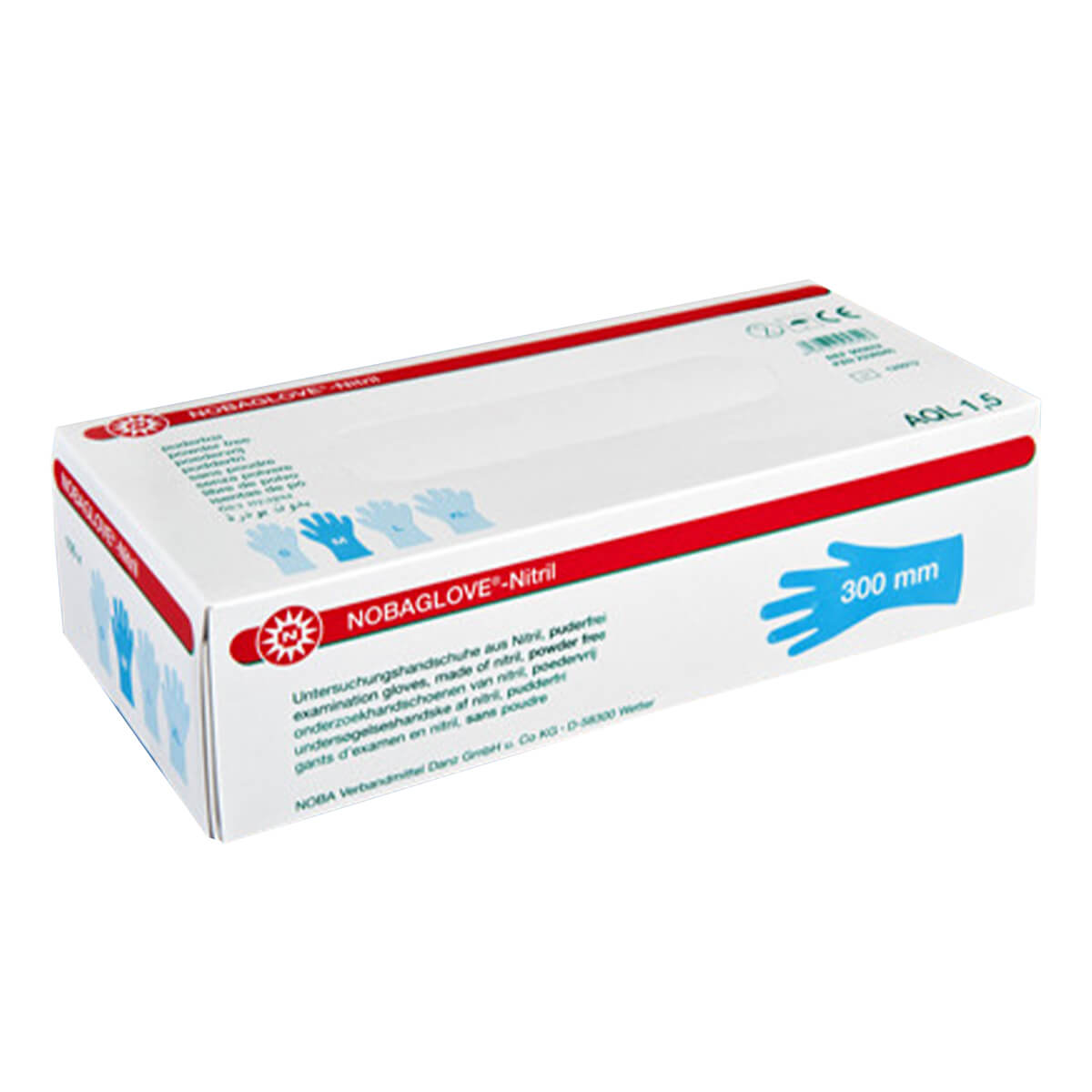 Gants d'examen extra-longs en nitrile NOBAGLOVE  Gants d'examen extra-longs en nitrile NOBAGLOVE