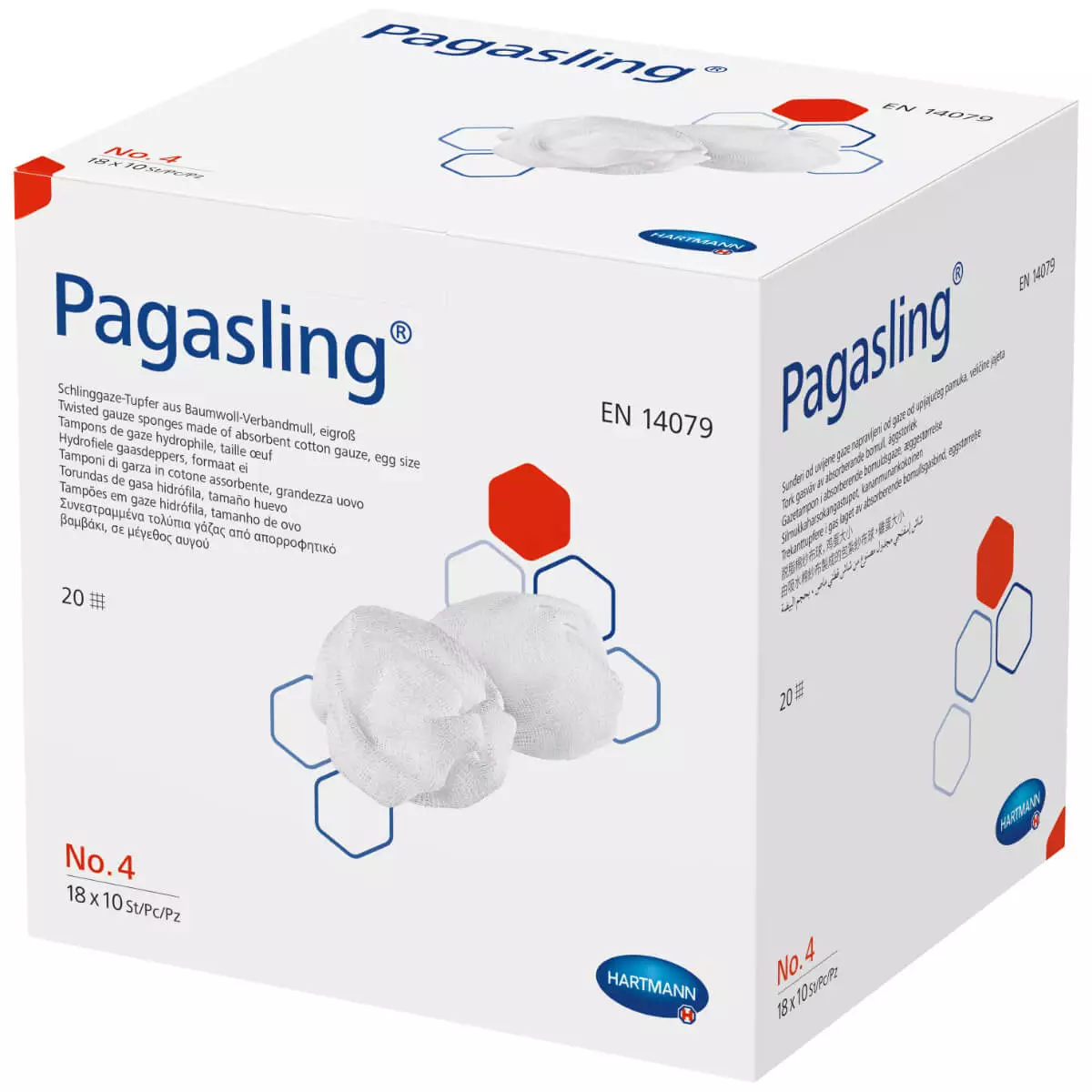 Pagasling steriele loop gauze swabs Pagasling steriele loop gauze swabs