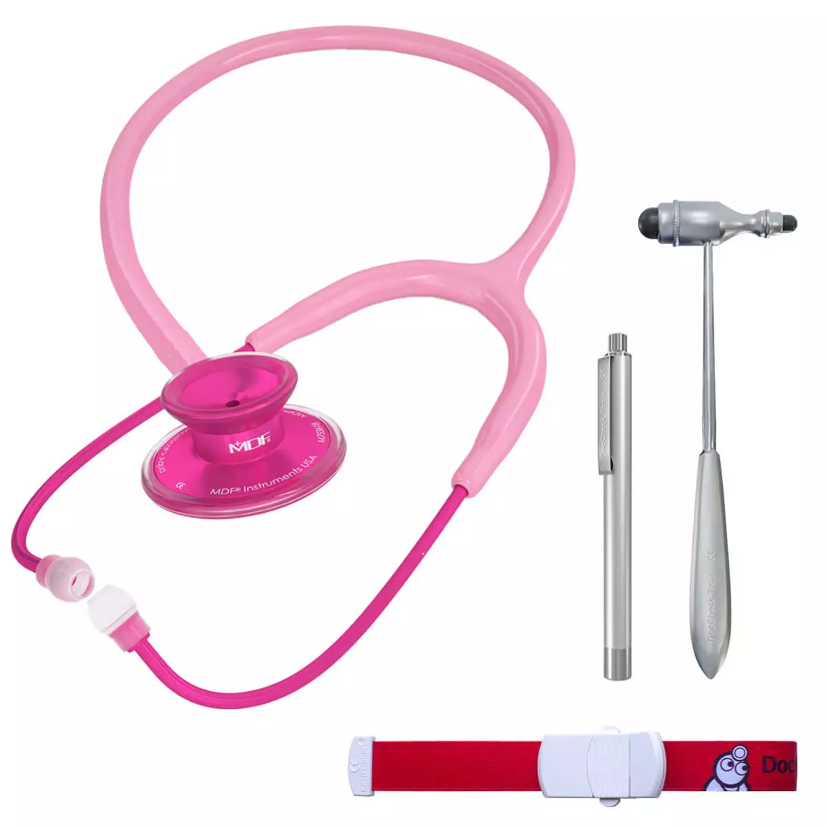  Acoustica Roze set voor practica en coschappen