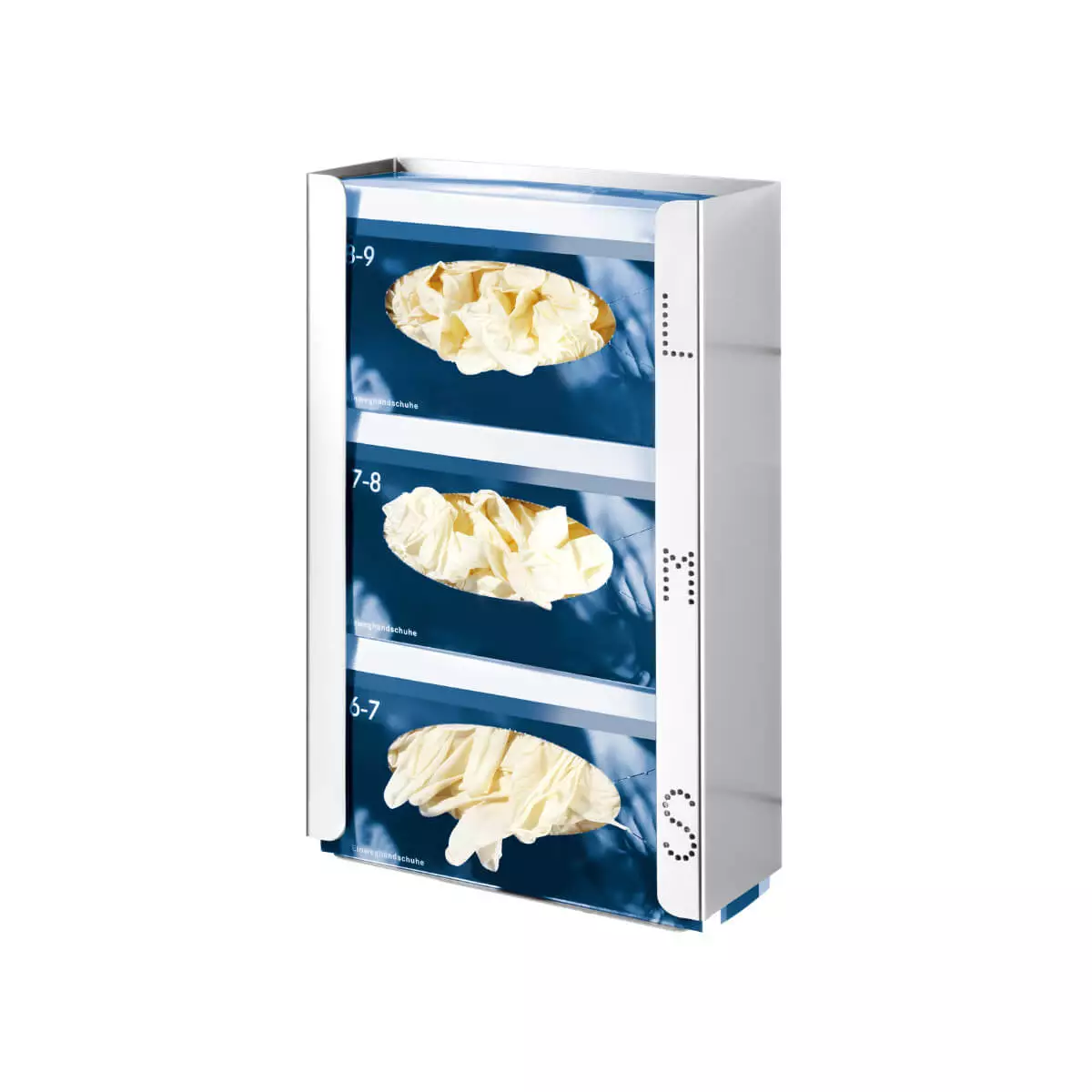  Handschoendispenser van roestvrij staal