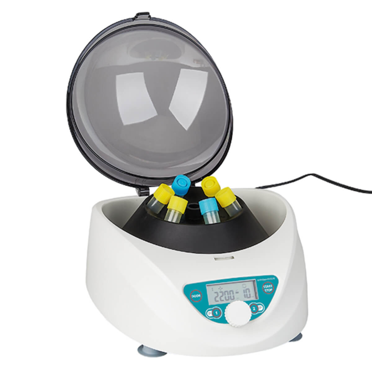 Tragbare Zentrifuge 25 W – 6x 20 Ml Röhrchen, 4000 U/min, Einstellbarer Timer, Für Labor & Klinik