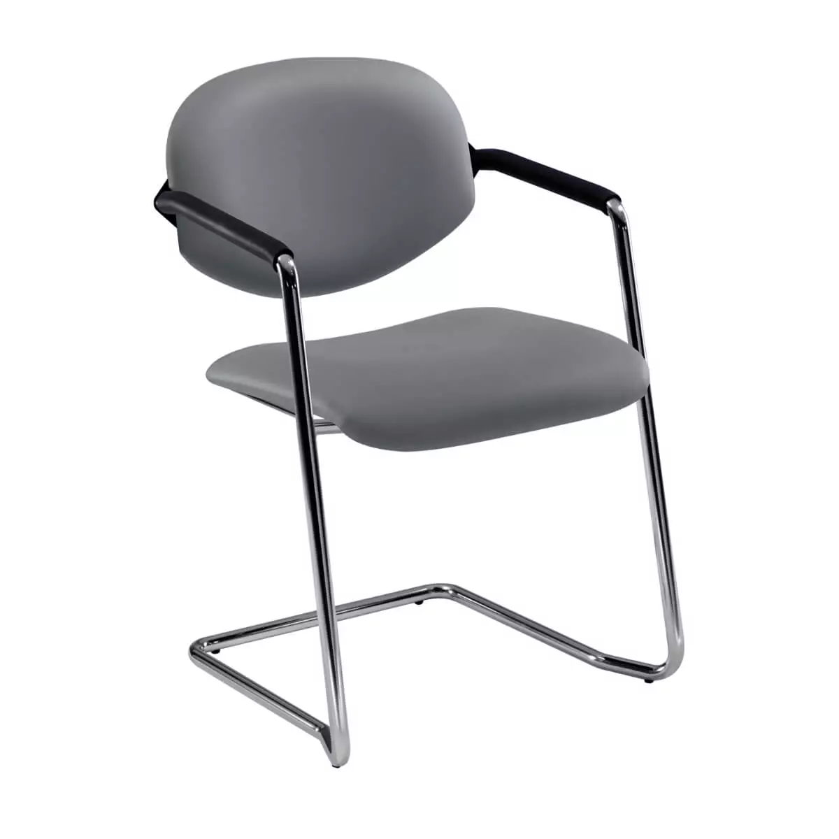  Chaise cantilever avec accoudoirs ALEXA