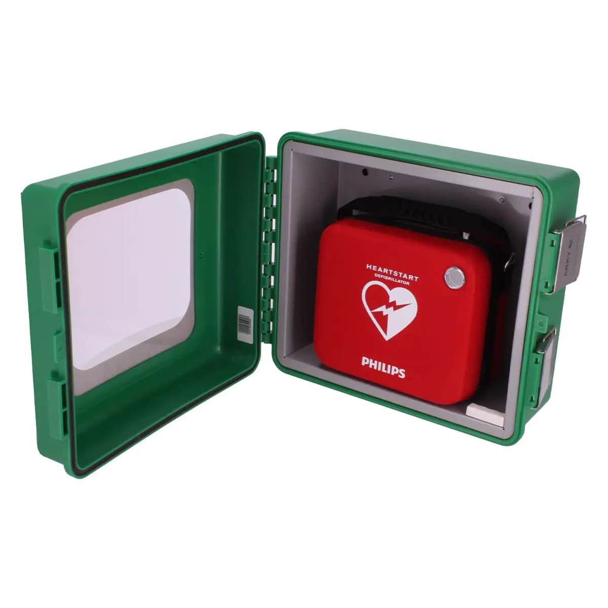 AED-kast voor buiten met alarm AED-kast voor buiten met alarm