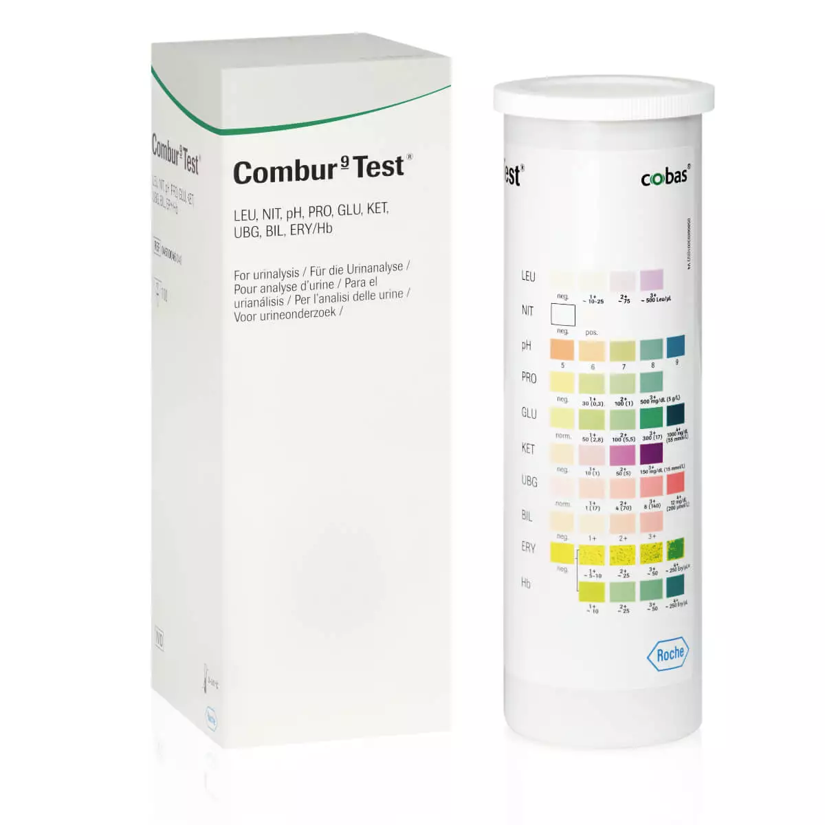 Bandelettes de test urinaire Combur Bandelettes de test urinaire Combur