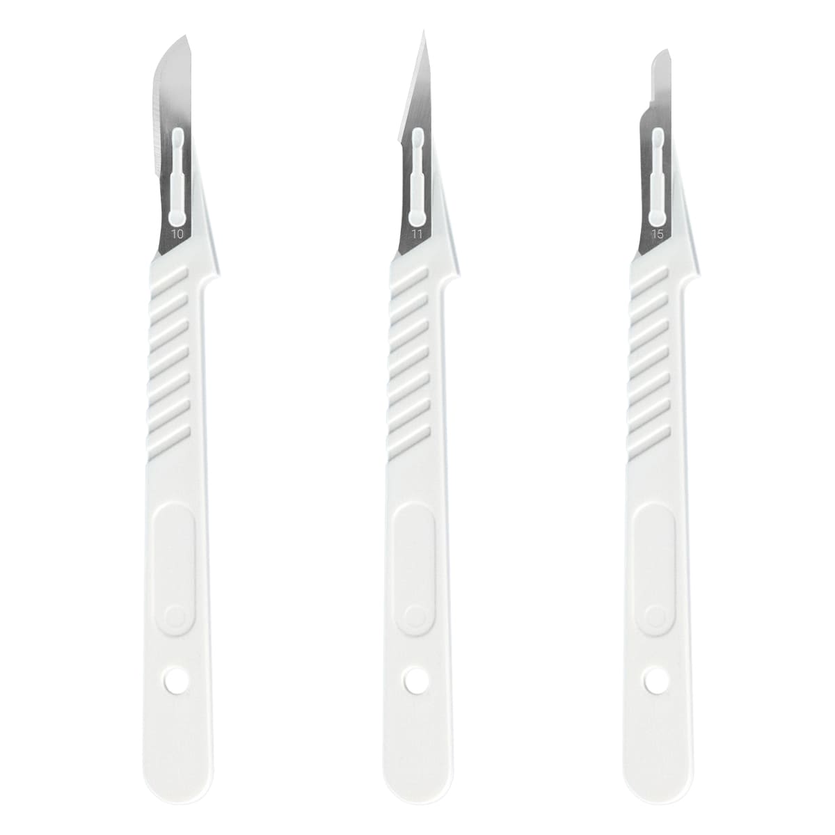 Scalpel avec manche en plastique  Scalpel avec manche en plastique