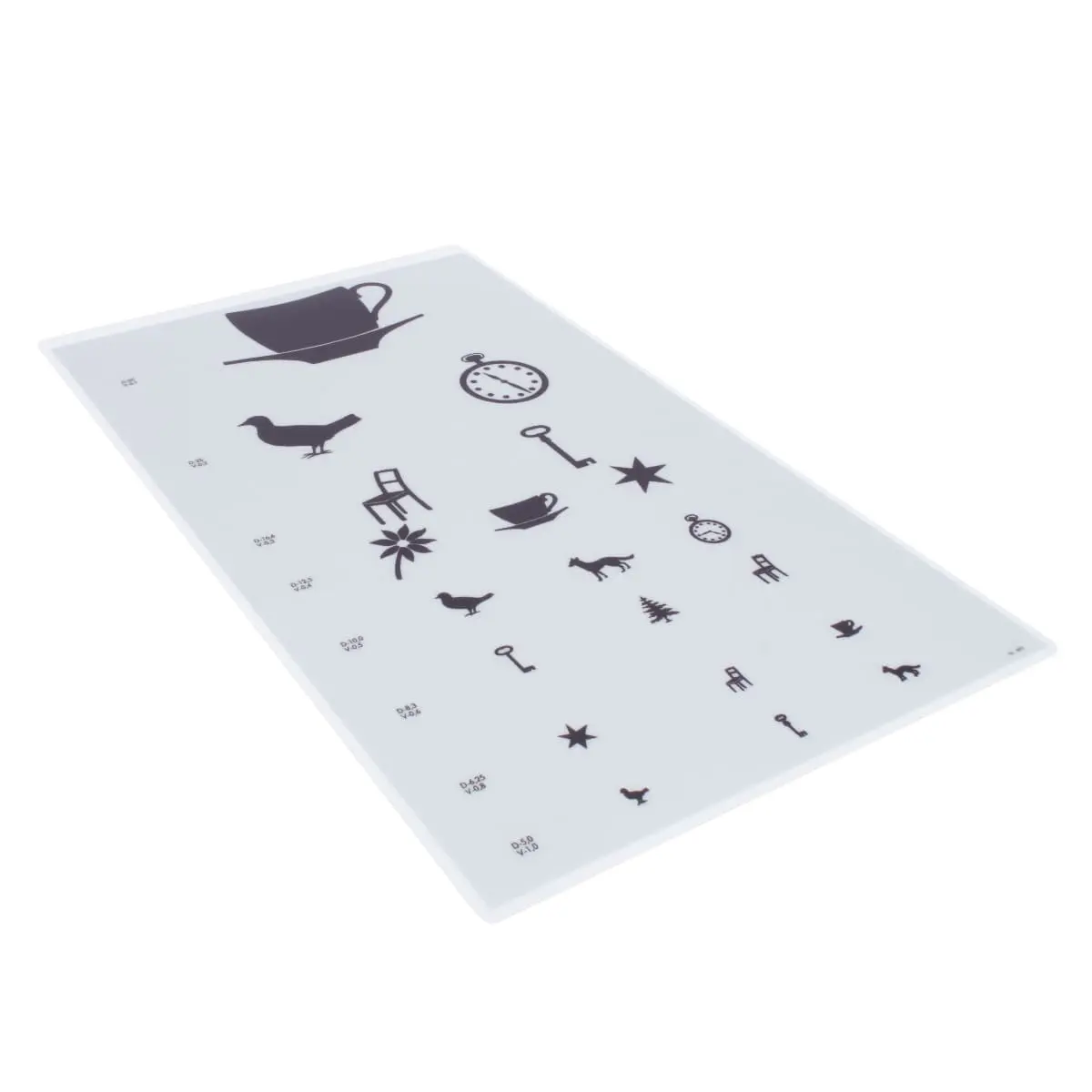  Tableau d’acuité visuelle de Löhlein pour enfants